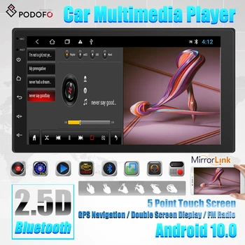 Potofo 2Din Android10.0 GPS Car Stereo Radio 7'' TFT Capacitance Touch Screen Car MP5 Player with WIFI GPS FM Radio Receiver
Potofo 2Din Android10.0 GPS Car Stereo Radio 7'' TFT Capacitance Touch Screen Car MP5 Player with WIFI GPS FM Radio Receiver