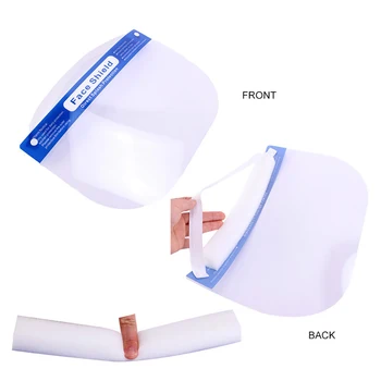 Transparent Full Face Shield Protective Windproof Dust-proof Anti-Fog Cover Replacement Covers Dentist Tools
Transparent Full Face Shield Protective Windproof Dust-proof Anti-Fog Cover Replacement Covers Dentist Tools