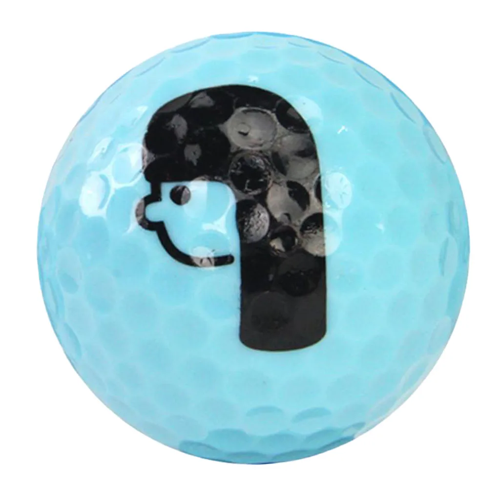 Double Layer Rubber Cute Golf Balls Replacement Golf Balls Beginners Practice Driving Range Training Aid for Indoor/Outdoor Game Double Layer Rubber Cute Golf Balls Replacement Golf Balls Beginners Practice Driving Range Training Aid for Indoor/Outdoor Game
