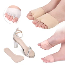 Forefoot Pads Anti Rubbing Shock Proof Cushion Pad Shoes Insoles Silicone Hallux Valgus Toe Corrector Bunion Orthosis Foot Pad
Forefoot Pads Anti Rubbing Shock Proof Cushion Pad Shoes Insoles Silicone Hallux Valgus Toe Corrector Bunion Orthosis Foot Pad