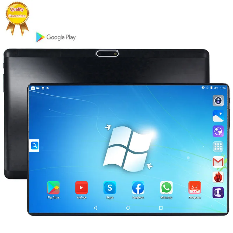3G Phone Tablet pc 10 Inch Android 9.0 Phone call Tablets 8 core 6GB RAM 128GB ROM WIFI GPS gaming Tablet FHD 1280x800 Screen
3G Phone Tablet pc 10 Inch Android 9.0 Phone call Tablets 8 core 6GB RAM 128GB ROM WIFI GPS gaming Tablet FHD 1280x800 Screen