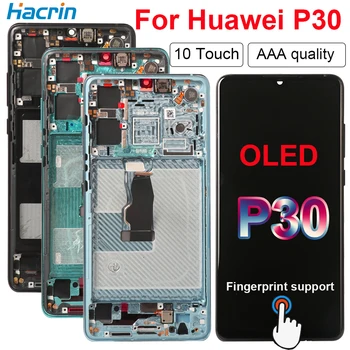 OLED Display For Huawei P30 ELE-L29 LCD Display Aurora Blue Frame Digitizer Touch Screen Repalcement For Huawei P30 P 30 Screen
OLED Display For Huawei P30 ELE-L29 LCD Display Aurora Blue Frame Digitizer Touch Screen Repalcement For Huawei P30 P 30 Screen