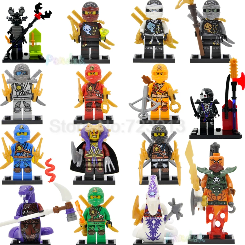 Single Ninjagoed Figure Cole Lloyd Kai Zane Nya Skylor Pythor Nadakhan Master Chen Kaput GARMADON Building Blocks Toys Legoing
Single Ninjagoed Figure Cole Lloyd Kai Zane Nya Skylor Pythor Nadakhan Master Chen Kaput GARMADON Building Blocks Toys Legoing