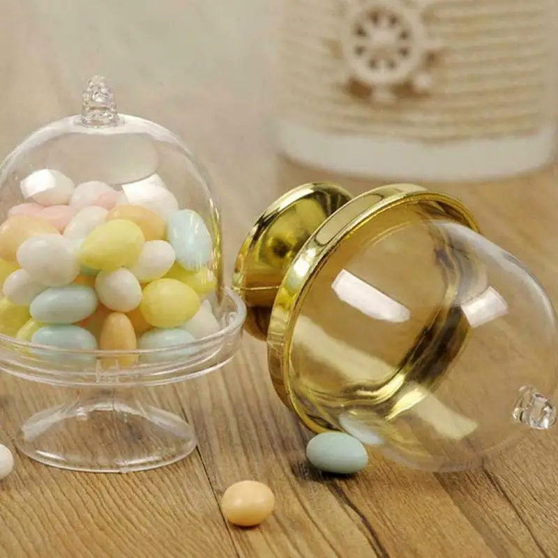 10Pcs Plastic Mini Round Candy Storage Box European Style Creative Cake Snack Box Birthday Gift for Child Transparent Container
10Pcs Plastic Mini Round Candy Storage Box European Style Creative Cake Snack Box Birthday Gift for Child Transparent Container