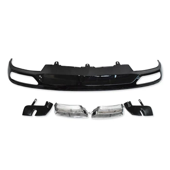 2012-2015 A6 C7 Rear Bumper Lip Diffuser With Exhaust Muffler Pipe for Audi A6 C7 Standard Bumper
2012-2015 A6 C7 Rear Bumper Lip Diffuser With Exhaust Muffler Pipe for Audi A6 C7 Standard Bumper