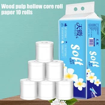 Fast Shipping 10 Rolles Jumbo Roll Toilet Paper 4-Layer Native Wood Soft Toilet Paper Home Rolling Paper Strong Water Absorption
Fast Shipping 10 Rolles Jumbo Roll Toilet Paper 4-Layer Native Wood Soft Toilet Paper Home Rolling Paper Strong Water Absorption