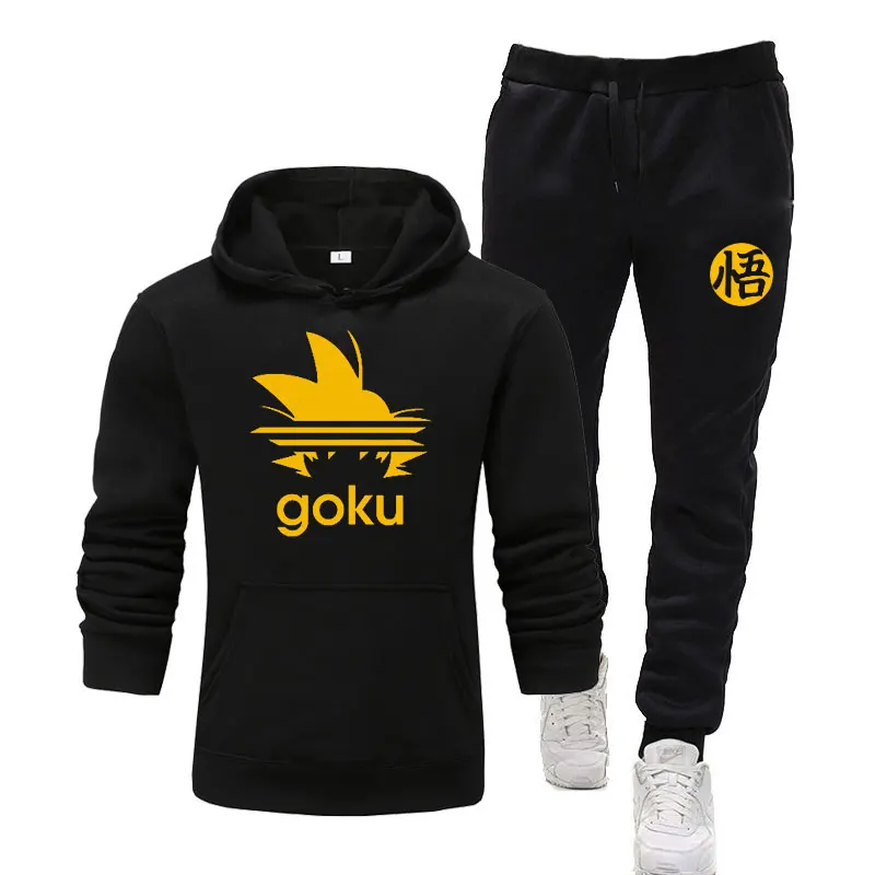 New Hoodies Suit Anime Dragon BallHoodie+jogger Pants Match hooded Men Casual Fall/Winter Warm Sweatshirts Men's hoody Tracksuit
New Hoodies Suit Anime Dragon BallHoodie+jogger Pants Match hooded Men Casual Fall/Winter Warm Sweatshirts Men's hoody Tracksuit