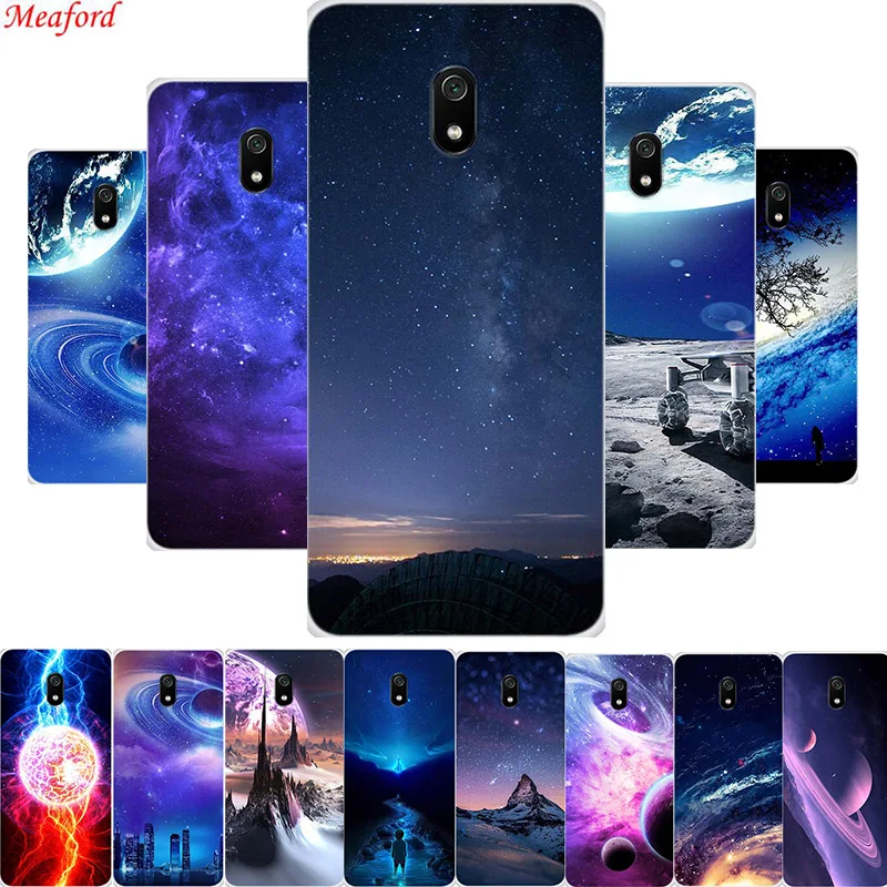 Популярный чехол для Xiaomi Redmi 8A силиконовый мягкий из ТПУ телефона задняя крышка