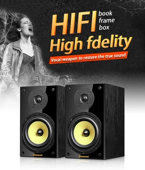 Kaolanhon 100W 4 Ohm 6.5 Inch NS2000 HIFI Speaker Fever Bookshelf Amplifier Speaker Wood Grain Front Bass Passive Speaker
Kaolanhon 100W 4 Ohm 6.5 Inch NS2000 HIFI Speaker Fever Bookshelf Amplifier Speaker Wood Grain Front Bass Passive Speaker