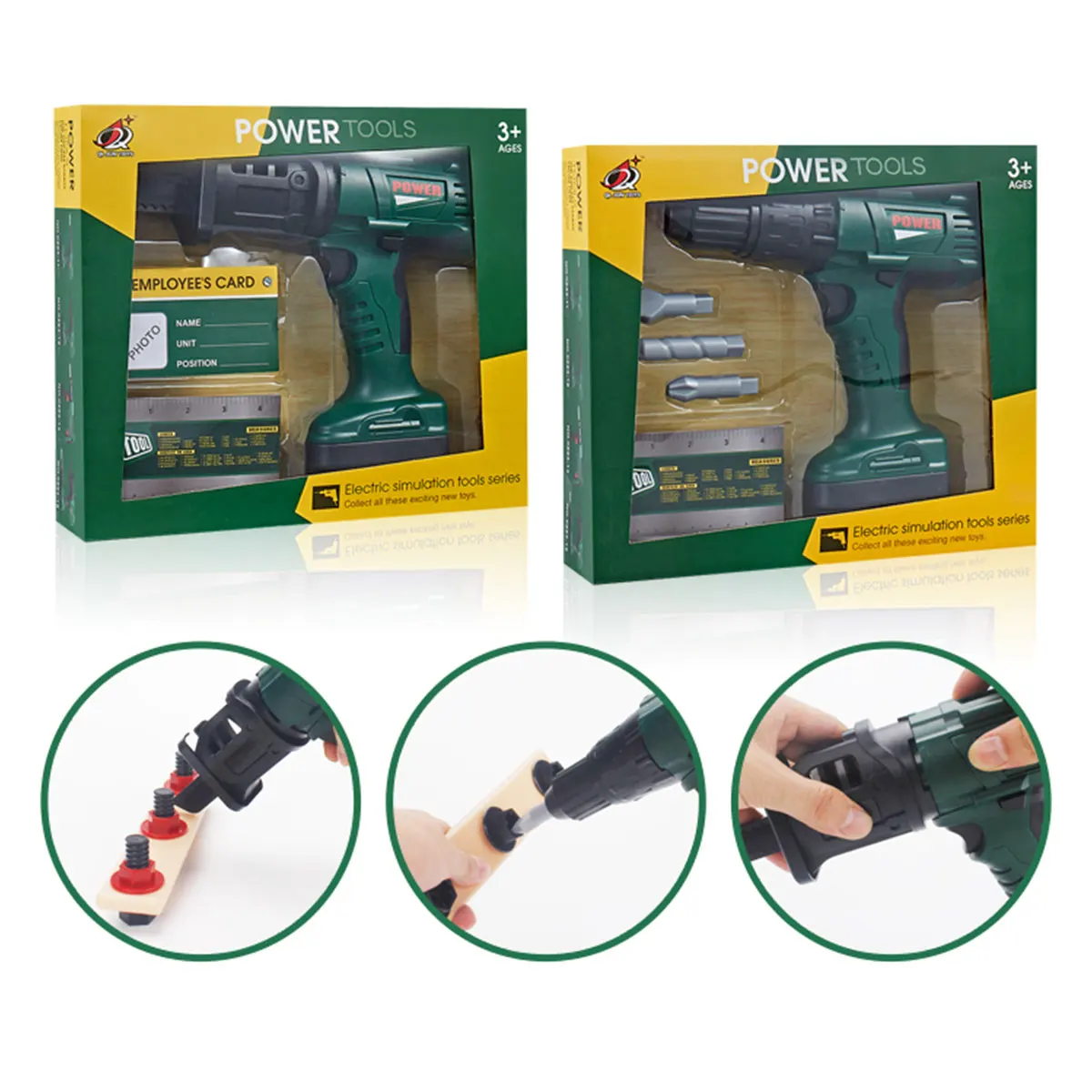 2 Style Children's TOY Electric Drill Kid Pretend Play Tool Jig saw toy For Kids Realistic Sound Simulation Repair Tools For Boy
2 Style Children's TOY Electric Drill Kid Pretend Play Tool Jig saw toy For Kids Realistic Sound Simulation Repair Tools For Boy
