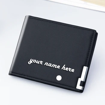 Free Engraving Men's Short Wallet Multi-card Position Ultra-thin Soft Leather Wallets Clip Money Tide Custom Name Gift for Men
Free Engraving Men's Short Wallet Multi-card Position Ultra-thin Soft Leather Wallets Clip Money Tide Custom Name Gift for Men