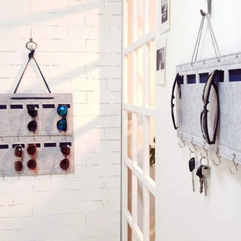 40x65CM 15 Grids Felt Sunglasses Storage Hanging Bag Household Jewelry Storage Hanging Bag For Wall #
40x65CM 15 Grids Felt Sunglasses Storage Hanging Bag Household Jewelry Storage Hanging Bag For Wall #