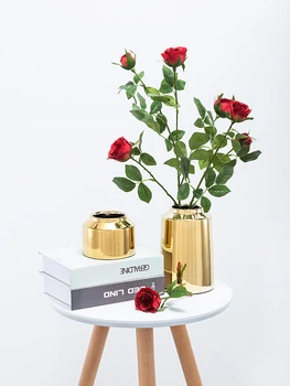 NORDIC STYLE CREATIVE GOLD CERAMIC VASE HOME LIVING ROOM DECORATION FLOWER ARRANGEMENT MODERN FLOWER VASES FOR WEDDINGS
NORDIC STYLE CREATIVE GOLD CERAMIC VASE HOME LIVING ROOM DECORATION FLOWER ARRANGEMENT MODERN FLOWER VASES FOR WEDDINGS