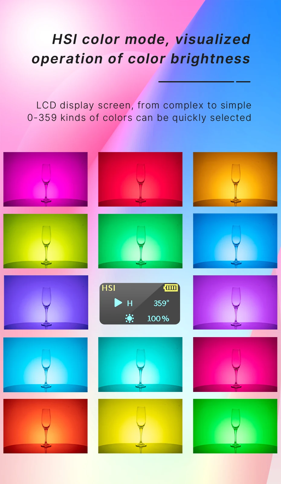 VIJIM VL120 LED Video Light with Softbox and RGB Color Filters Tripod Lighting Vlog Kit Light Panel for Smartphone DSLR SLR Vlog VIJIM VL120 LED Video Light with Softbox and RGB Color Filters Tripod Lighting Vlog Kit Light Panel for Smartphone DSLR SLR Vlog