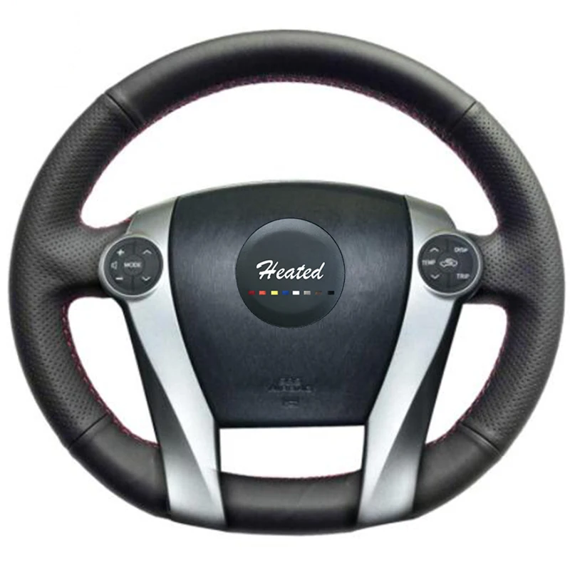 Heated Car Steering Wheel Cover for Toyota Prius 2009-2015 Aqua 2014 2015 Car accessories Breathable Microfiber leather
Heated Car Steering Wheel Cover for Toyota Prius 2009-2015 Aqua 2014 2015 Car accessories Breathable Microfiber leather