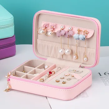 candy color fashion women luxury jewelry box mini style leather Jewelry Storage Case for Home Travel girl gift 200805-73 
candy color fashion women luxury jewelry box mini style leather Jewelry Storage Case for Home Travel girl gift 200805-73