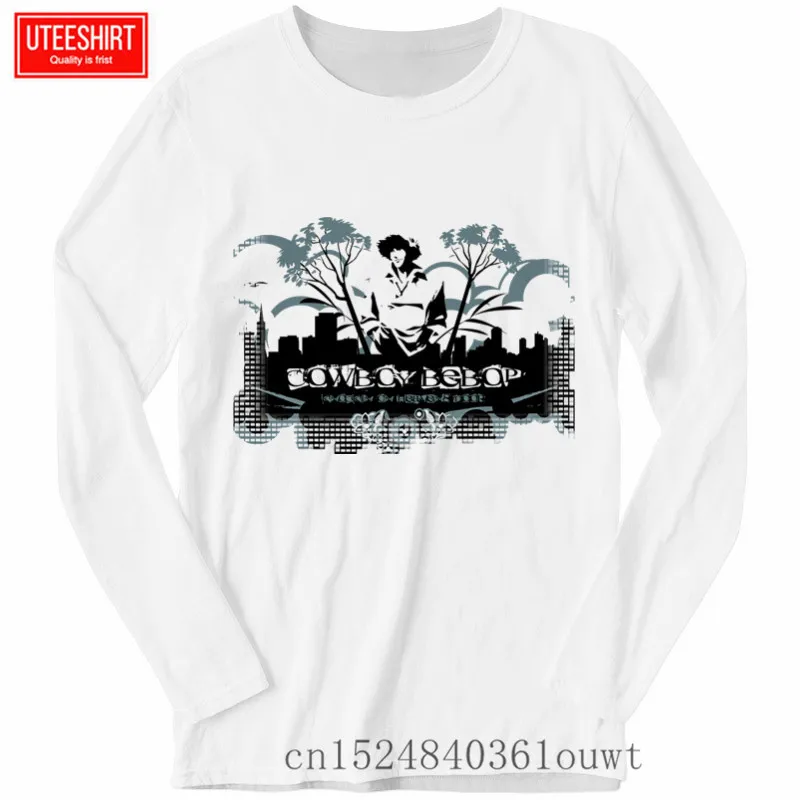 Men Cowboy Bebop Spike Spiegel Long Sleeve Print T-shirts Unisex Harajuku Funny T Shirts Long Sleeve T Shirt Men Streetwear
Men Cowboy Bebop Spike Spiegel Long Sleeve Print T-shirts Unisex Harajuku Funny T Shirts Long Sleeve T Shirt Men Streetwear