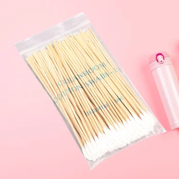 5packs 100pcs/pack Disposable Cotton Swab for Ear Cleaning Makeup Application
5packs 100pcs/pack Disposable Cotton Swab for Ear Cleaning Makeup Application