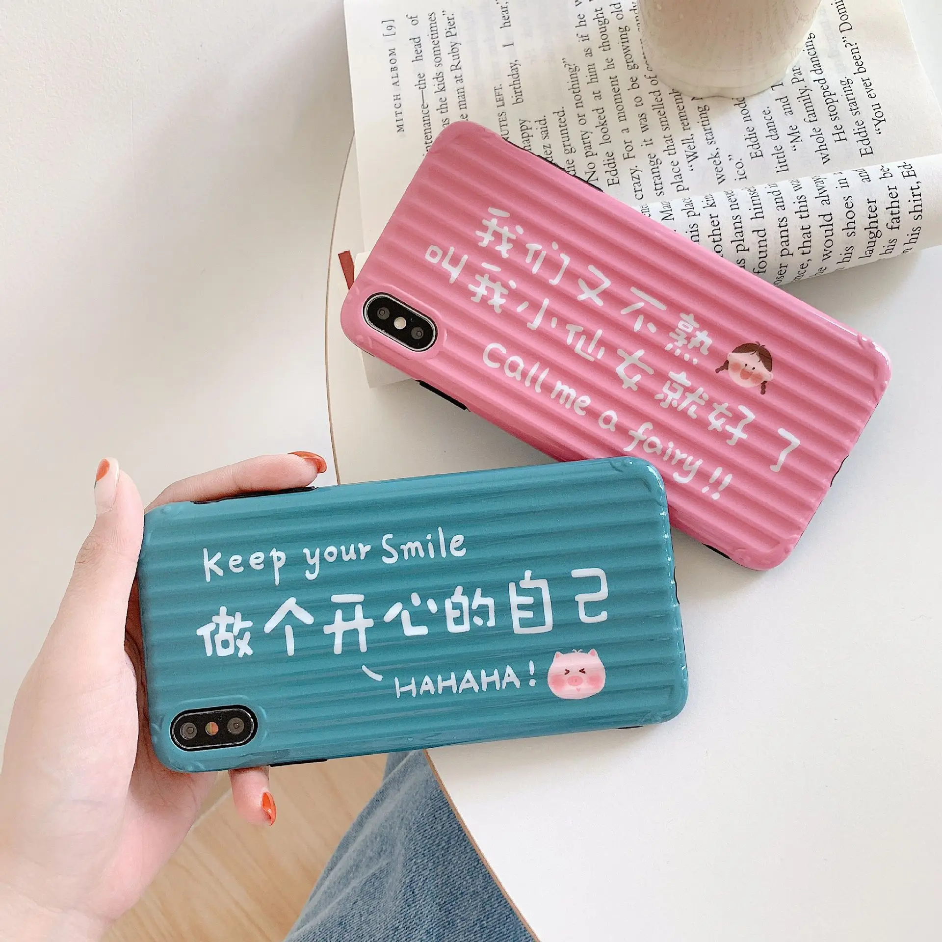 PGSD Cute Cartoon Personality Chinese Lovers Mobile phone shell for iphoneXS MAX XR apple7/8Plus 6S Soft case protect back cover
PGSD Cute Cartoon Personality Chinese Lovers Mobile phone shell for iphoneXS MAX XR apple7/8Plus 6S Soft case protect back cover