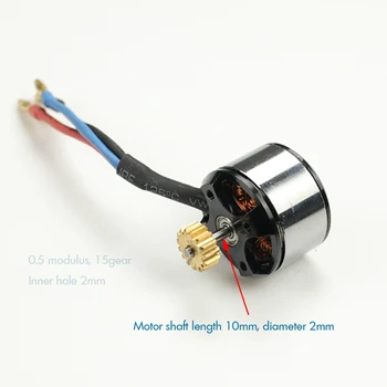 Aircraft Model A2212 Motor 3800KV Brushless Motor High Speed Motor 0.5 Modulus 15-gear Four Axis Outer Rotor for Aircraft
Aircraft Model A2212 Motor 3800KV Brushless Motor High Speed Motor 0.5 Modulus 15-gear Four Axis Outer Rotor for Aircraft