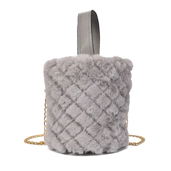Sweet Female Tote Bucket Bag 2020 Fashion New High Quality Soft Plush Women's Designer Handbag Chain Shoulder Messenger Bag
Sweet Female Tote Bucket Bag 2020 Fashion New High Quality Soft Plush Women's Designer Handbag Chain Shoulder Messenger Bag