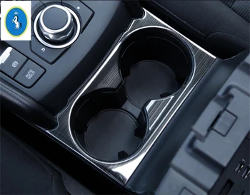 Stainless Steel Front Seat Middle Water Cup Holder Panel Cover Trim For Mazda CX-5 CX5 2017 2018 2019 2020 
Stainless Steel Front Seat Middle Water Cup Holder Panel Cover Trim For Mazda CX-5 CX5 2017 2018 2019 2020