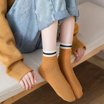 Funny Cute Japanese High School Girls Cotton Loose Striped Crew Socks Colorful Women Harajuku Designer Retro Short Socks 
Funny Cute Japanese High School Girls Cotton Loose Striped Crew Socks Colorful Women Harajuku Designer Retro Short Socks