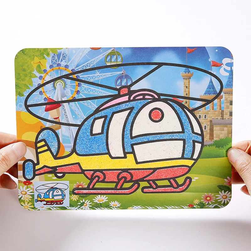 Children Handmade Creative for Making DIY Art Color 32k Sand Painting with 6-Color Sand Hands-on Educational Toy
Children Handmade Creative for Making DIY Art Color 32k Sand Painting with 6-Color Sand Hands-on Educational Toy
