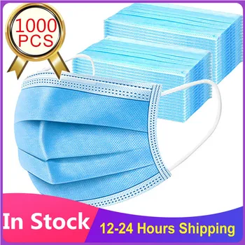 1000PCS Disposable Medic Face Mask Mondmasker Protective Earloop Face Mouth Masks 3-layer Mascarilla mascarilas Fast Shipping
1000PCS Disposable Medic Face Mask Mondmasker Protective Earloop Face Mouth Masks 3-layer Mascarilla mascarilas Fast Shipping