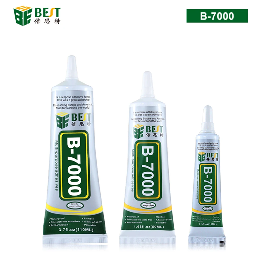 1Pcs B-7000 Super Glue Epoxy Resin Adhesive Glue Jewelry Rhinestone DIY Crafts Glass Touch Screen Adhesive for Phone Tools
1Pcs B-7000 Super Glue Epoxy Resin Adhesive Glue Jewelry Rhinestone DIY Crafts Glass Touch Screen Adhesive for Phone Tools