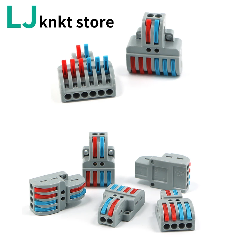 Wire Connector Mini Fast Universal Wiring Electrical Cable Wire Connector 2 In 4/6 Out Wire Splitter SPL-42/62
Wire Connector Mini Fast Universal Wiring Electrical Cable Wire Connector 2 In 4/6 Out Wire Splitter SPL-42/62