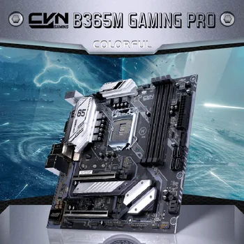 Colorful CVN B365M GAMING PRO V20 Motherboard Dual Channel DDR4 RAM USB3.1 Gen1 M.2 NVME SATA3.0 6Gb/S for In tel LGA1151 Coffee
Colorful CVN B365M GAMING PRO V20 Motherboard Dual Channel DDR4 RAM USB3.1 Gen1 M.2 NVME SATA3.0 6Gb/S for In tel LGA1151 Coffee