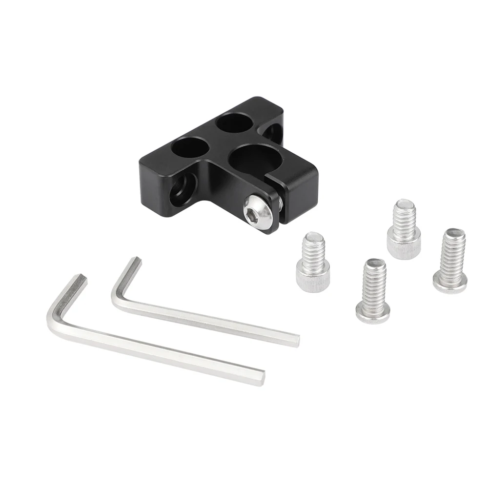 Kayulin Simple 15mm Single Rod Clamp With 1/4"-20 Unthreaded Mounting Points for 15 rods shoulder rig
Kayulin Simple 15mm Single Rod Clamp With 1/4"-20 Unthreaded Mounting Points for 15 rods shoulder rig