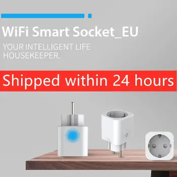 Eu-Plug Remote Control Wireless WiFi Smart Plug Sockets Power Socket For Amazon Alexa Google Home IFTTT For Ewlink Smart Home
Eu-Plug Remote Control Wireless WiFi Smart Plug Sockets Power Socket For Amazon Alexa Google Home IFTTT For Ewlink Smart Home