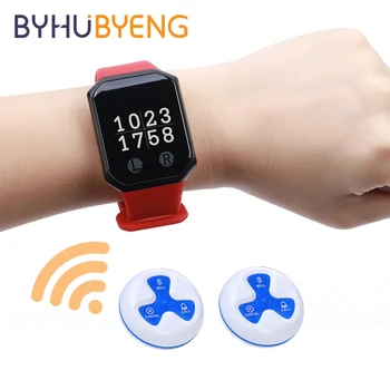 BYHUBYENG Paging System For Wireless Calling Waterproof Nurse Call Button For Table Service Watch Pager For Buzzer Restaurant
BYHUBYENG Paging System For Wireless Calling Waterproof Nurse Call Button For Table Service Watch Pager For Buzzer Restaurant