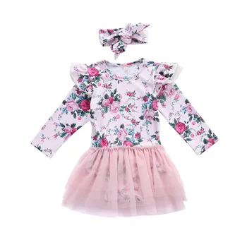 High Quality Newborn Infant Baby Girls Clothes Floral Long Sleeve Lace Pageant Romper +Headband 2Pcs Outfits Baby Clothing Set
High Quality Newborn Infant Baby Girls Clothes Floral Long Sleeve Lace Pageant Romper +Headband 2Pcs Outfits Baby Clothing Set