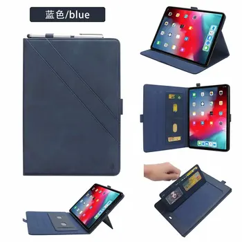 Flip Case For IPad Pro 12.9 Inch 2018 Luxury Business PU Leather Tablet Protect Shell Wallet clip Stand Cover Funda+pen
Flip Case For IPad Pro 12.9 Inch 2018 Luxury Business PU Leather Tablet Protect Shell Wallet clip Stand Cover Funda+pen