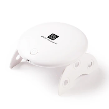 Portable Mini 6W LED Lamp Nail Dryer USB Charge LED Light Quick Dry Nails Gel Manicure For Nail Art 
Portable Mini 6W LED Lamp Nail Dryer USB Charge LED Light Quick Dry Nails Gel Manicure For Nail Art