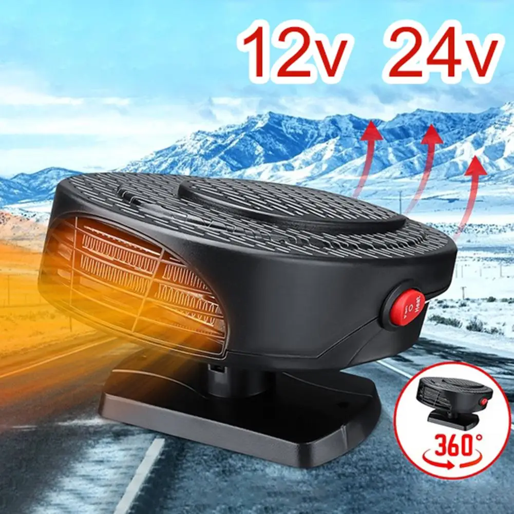 12/24V 150W 360 Degree Rotating Bracket Portable Car Truck Van Fan Heater Windshield Window Demister Defroster Energy Saving
12/24V 150W 360 Degree Rotating Bracket Portable Car Truck Van Fan Heater Windshield Window Demister Defroster Energy Saving