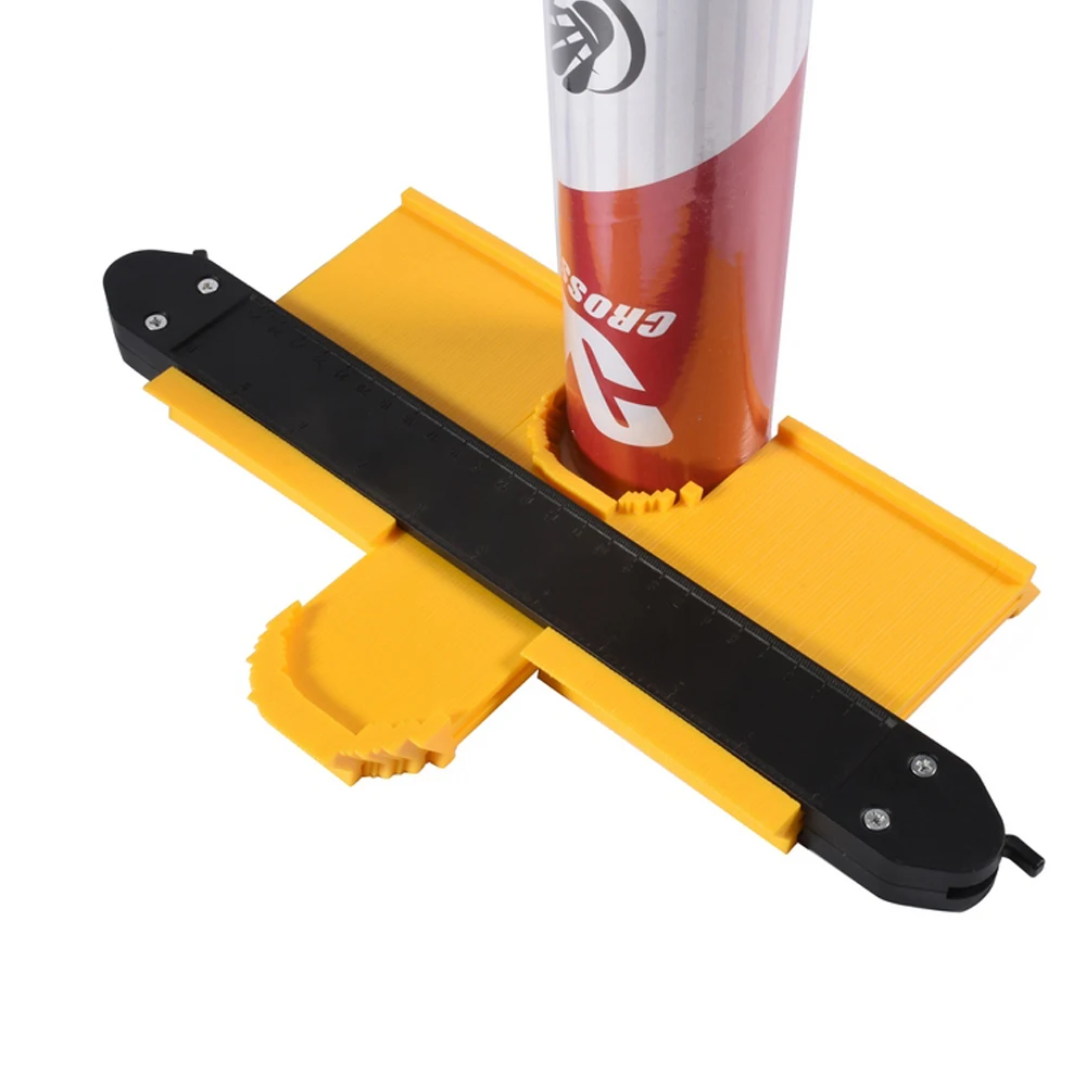 Contour instrument with lock plastic profile copy high-precision gauge irregular woodworking tools radian ruler double lock 
Contour instrument with lock plastic profile copy high-precision gauge irregular woodworking tools radian ruler double lock