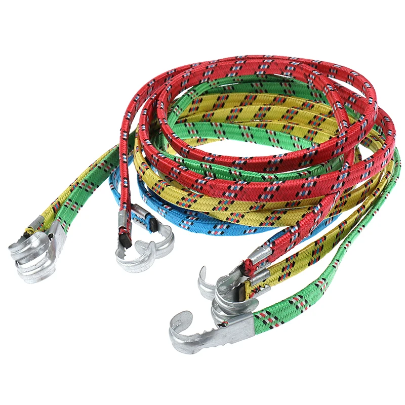 Фото 1 шт. эластичная резиновая веревка для багажа шнур крючки велосипедов | Спорт и