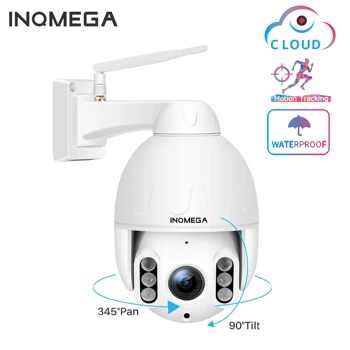 INQMEGA IP Dome Camera 1080P PTZ Auto Tracking Speed WiFi Wireless CCTV Camera Outdoor Security Surveillance Waterproof Camera
INQMEGA IP Dome Camera 1080P PTZ Auto Tracking Speed WiFi Wireless CCTV Camera Outdoor Security Surveillance Waterproof Camera