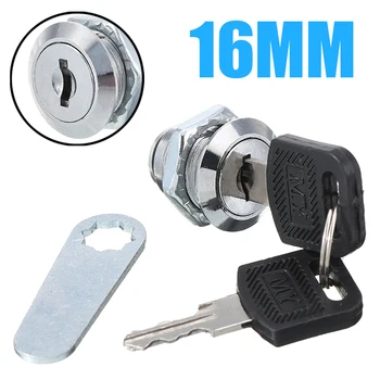 Mini Cam Lock Security Door Cabinet Door Mailbox Cam Lock Tools With 2 Keys For Home Furniture Security Cylinder Locker Hardware
Mini Cam Lock Security Door Cabinet Door Mailbox Cam Lock Tools With 2 Keys For Home Furniture Security Cylinder Locker Hardware