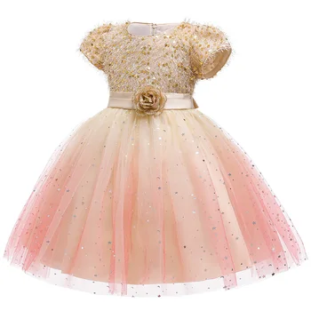 Kids Sequins Dresses Christmas Style Girls Wedding Dress Elegant Princess Gown Children Evening Party Dress For Girls Costume
Kids Sequins Dresses Christmas Style Girls Wedding Dress Elegant Princess Gown Children Evening Party Dress For Girls Costume