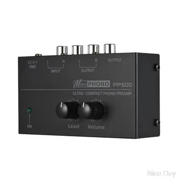 PP500 Phono Preamp Preamplifier with Level Volume Controls RCA 1/4\" TRS EU Plug M27 20 Dropship
PP500 Phono Preamp Preamplifier with Level Volume Controls RCA 1/4\" TRS EU Plug M27 20 Dropship