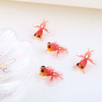 2pcs Chinese Style Personality Goldfish Dangle Drop Earrings For Women Pendant Diy Jewelry Earrings Nail Accessories Material
2pcs Chinese Style Personality Goldfish Dangle Drop Earrings For Women Pendant Diy Jewelry Earrings Nail Accessories Material