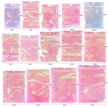 100pcs Holographic Laser Translucent Zip Lock Packaging Resealable Eyelashes Storage Bag Pouch Cosmetic Box For Wholesale
100pcs Holographic Laser Translucent Zip Lock Packaging Resealable Eyelashes Storage Bag Pouch Cosmetic Box For Wholesale