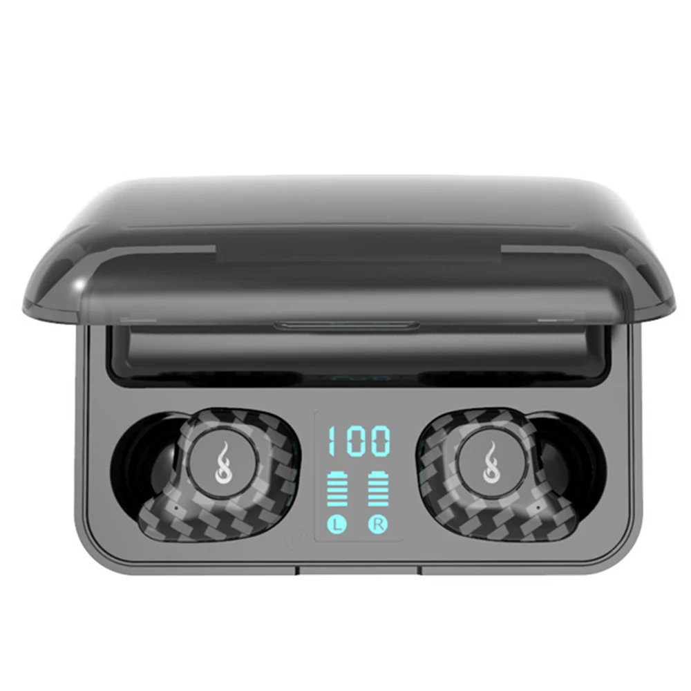 TWS Bluetooth 5.0 IPX7 Wireless Sport Earphone 9D HiFi Stereo Gaming Earbuds Noise Reduction HD Call Headset LED Charging Box
TWS Bluetooth 5.0 IPX7 Wireless Sport Earphone 9D HiFi Stereo Gaming Earbuds Noise Reduction HD Call Headset LED Charging Box