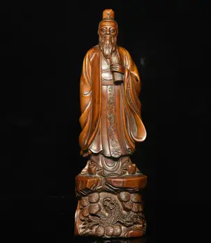 wedding decoration Chinese Boxwood Wood Carving Kongzi Kong Zi Confucius Confucian People Statue
wedding decoration Chinese Boxwood Wood Carving Kongzi Kong Zi Confucius Confucian People Statue