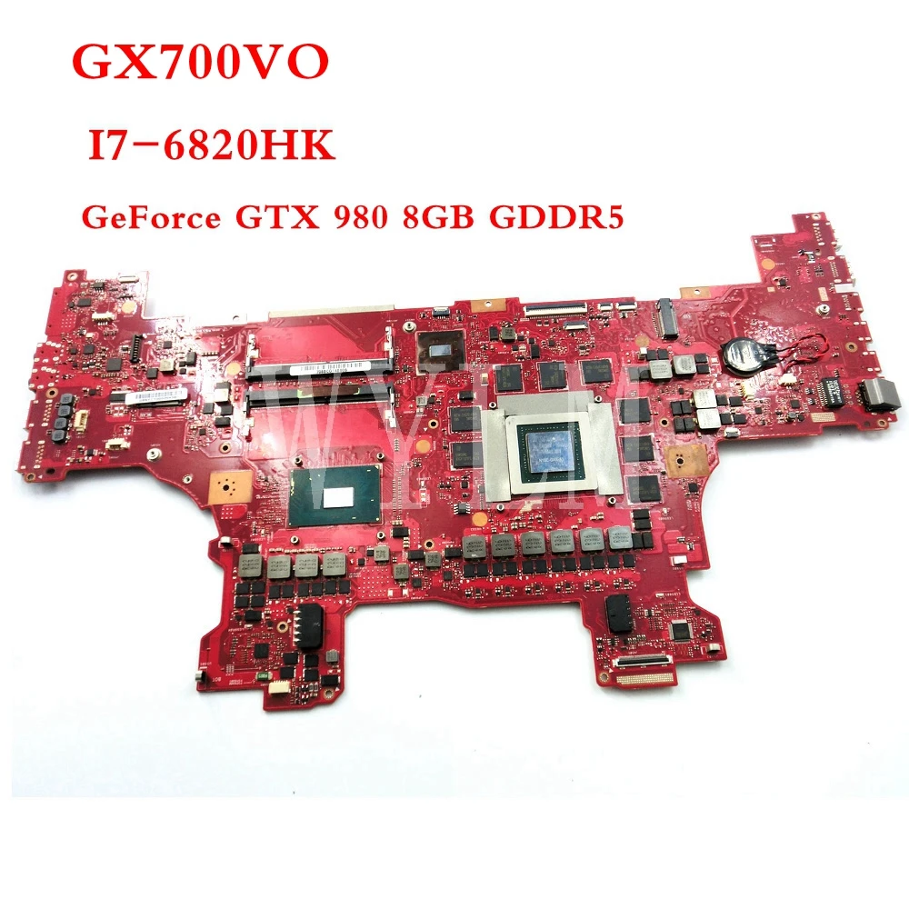 Материнская плата GX700VO с процессором I7-6820HK GTX980M 8 Гб REV2.0 для ASUS GX700V материнская